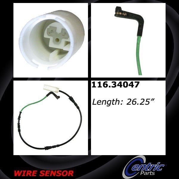Brake Pad Sensor Wires, 116.34047, Centric Parts, Mfr#: 116.34047